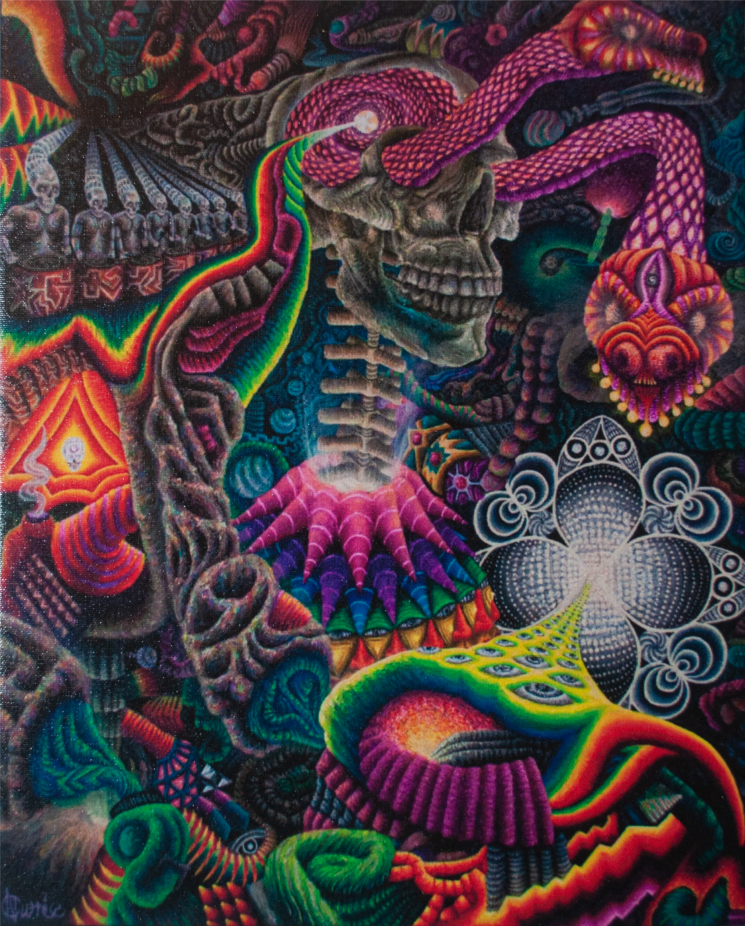 CHANNELING THE MOTHERSHIP CANVAS PRINT