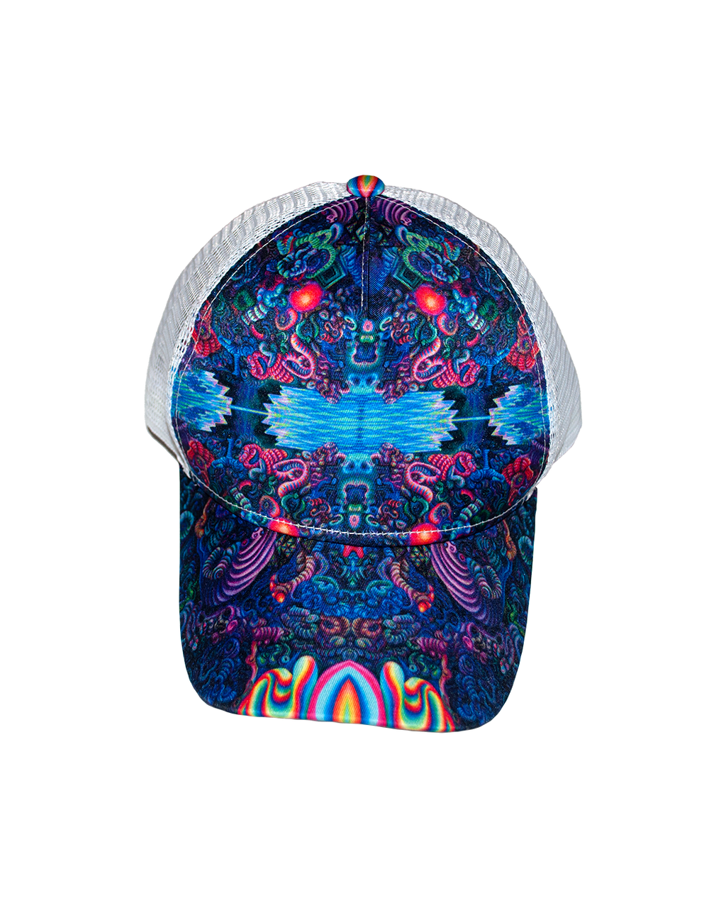 LUCIDITY LAIR  TRUCKER HAT (WHITE)