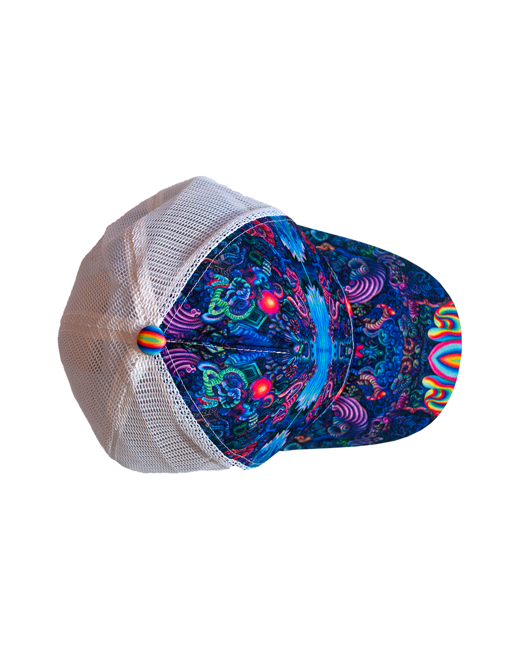 LUCIDITY LAIR  TRUCKER HAT (WHITE)