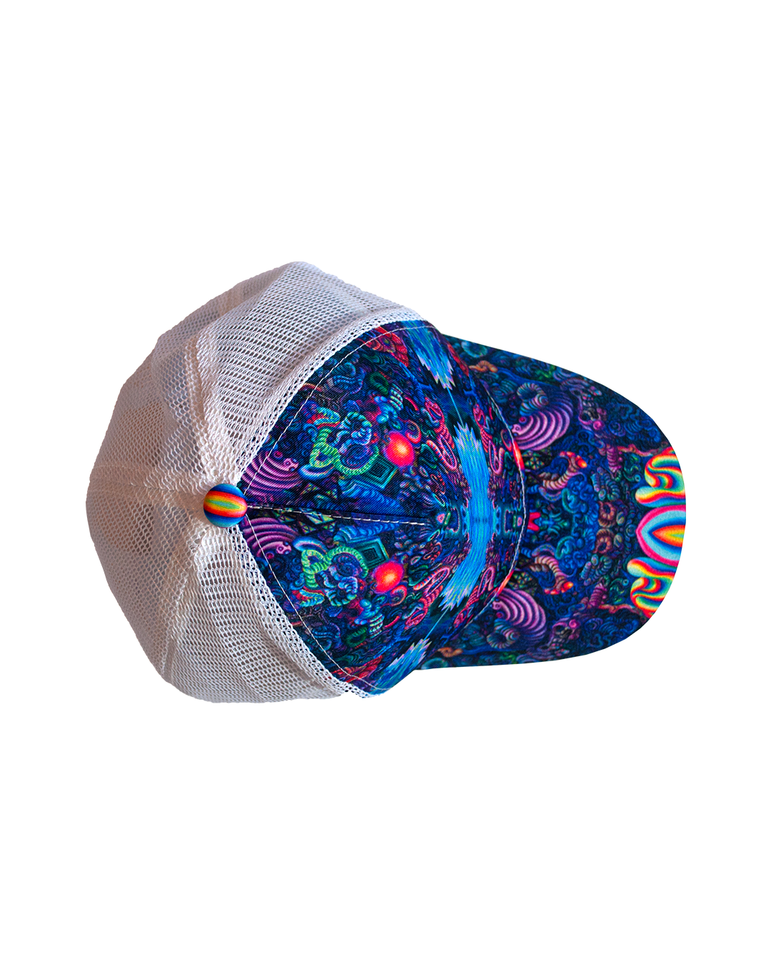 LUCIDITY LAIR  TRUCKER HAT (WHITE)